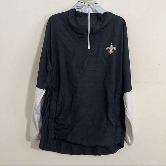 NFL New Orleans Saints Hooded Pullover Size XL - Picture 1 of 7